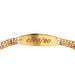 14k Kids Gold Petatillo ID Bracelet with Gold Name Overlay - MyBabyGold